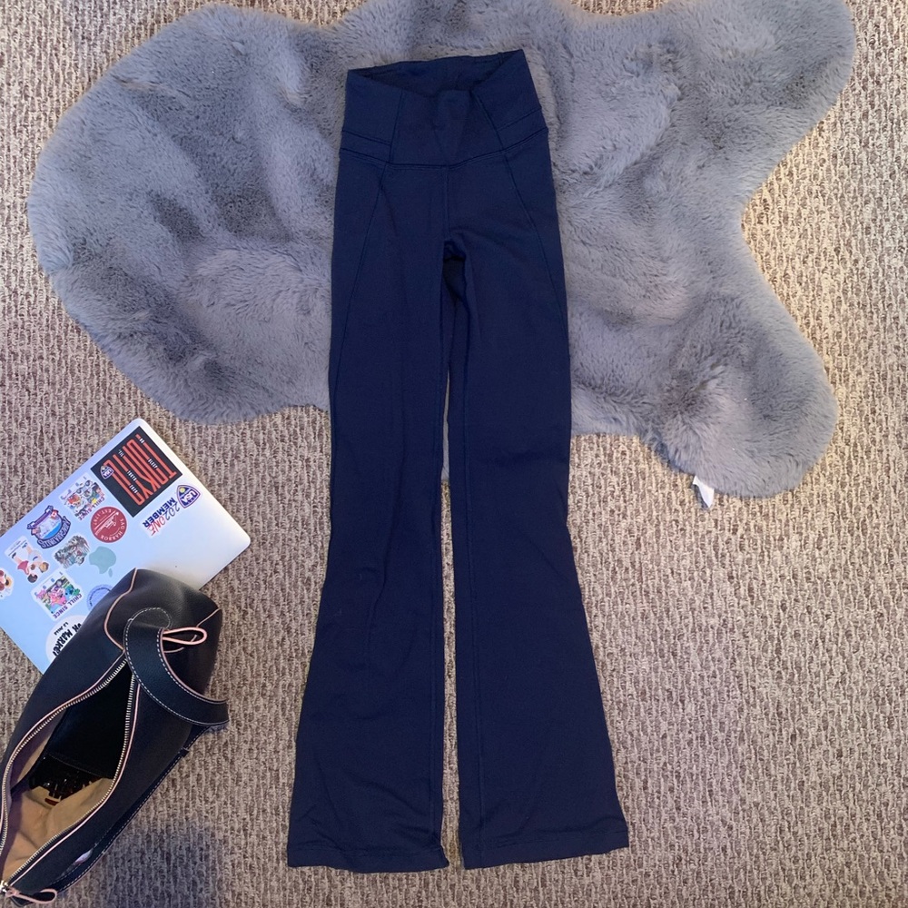 Lululemon Navy Blue Flare Leggings